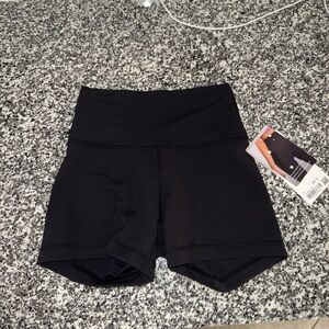NWT Lululemon Wunder Train HR Short 4” Black - Size 6